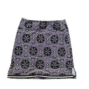 Golftini Womens Skort Golf Pickleball Athletic Pull On Purple Sangria Small